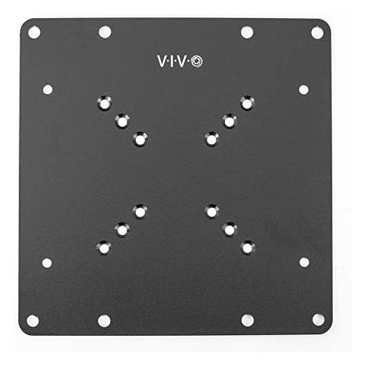 VIVO Steel VESA TV and Monitor Mount Adapter Plate Bracket for Screens 23 to 42 inches, Conversion Kit for VESA up to 200x200mm, MOUNT-AD2X2