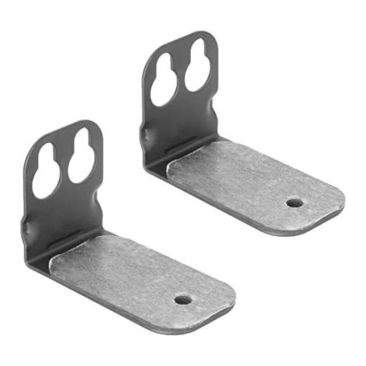 VIVO Steel Universal Dual Soundbar Wall Mount L Brackets, Extending Speaker Arm Holders, Above or Below TV, Black, Mount-SPSB1