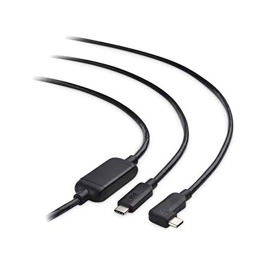 Cable Matters Unidirectional Active USB C Cable 16.4 ft for Oculus Quest 2 Headset and Hard Drives (Compatible with Oculus Link Cable) in 5 Meters / 16.4 Feet - Not Work with Monitors or Docks