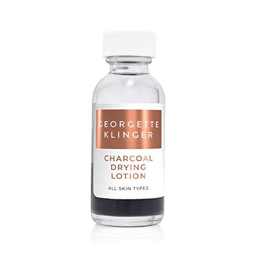 Charcoal Drying Lotion By Georgette Klinger Skin Care - Fast-Acting Overnight Spot Treatment Salicylic Acid Acne & Blemish Healing Lotion