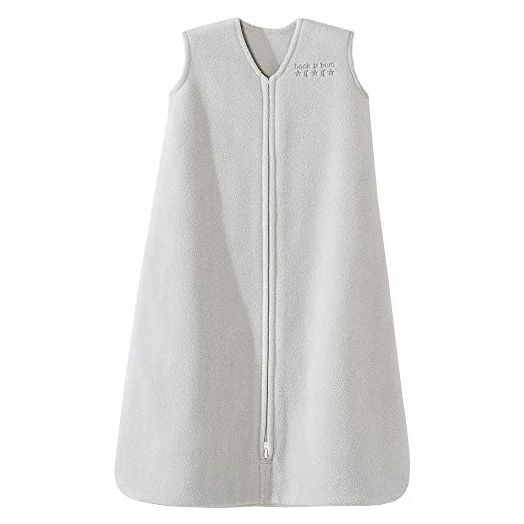 HALO Sleepsack Micro-Fleece Wearable Blanket, TOG 1.0, Grey, X-Large