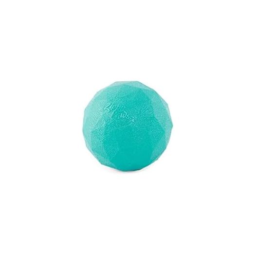 ZippyPaws ZippyTuff Waggle Ball - Durable Dog Ball Toyl for Aggressive Chewers, Indoor and Outdoor Engaging and Interactive Play, Turquoise