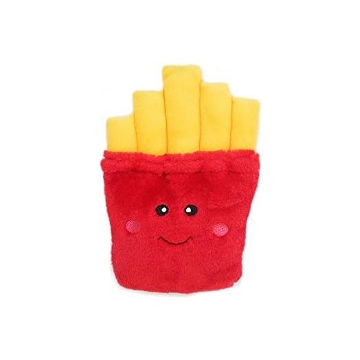 ZippyPaws - NomNomz Plush Squeaker Dog Toy For The Foodie Pup - Fries