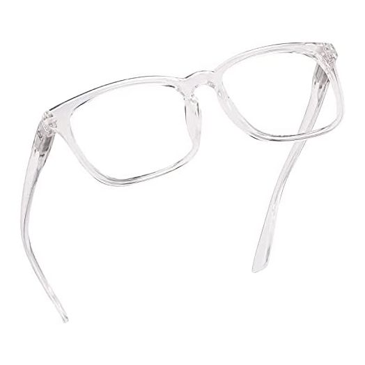 Readerest Blue Light Blocking Reading Glasses (Clear, 1.25 Magnification) Computer Glasses, fashionable for men and women, Anti Glare, Anti Eyestrain, UV protection