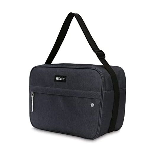 PackIt PKO-ZU-CCS Freezable Zuma Cooler, Bag, City Charcoal