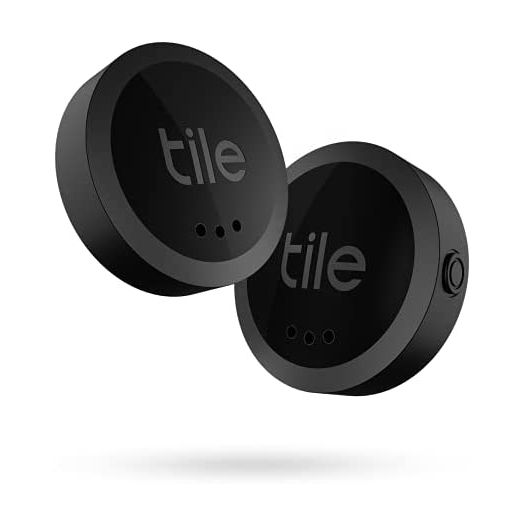 Tile Sticker (2022) 2-Pack. Small Bluetooth Tracker, Remote Finder and Item Locator, Pets and More; Up to 250 ft. Range. Water-Resistant. Phone Finder. iOS and Android Compatible.