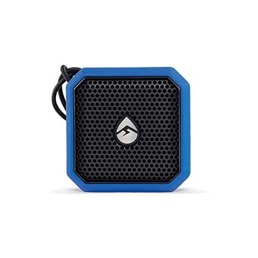 ECOXGEAR EcoPebble Lite GDI-EXPLT502 Rugged Waterproof Floating Portable Bluetooth Wireless 5-Watt Mini Smart Speaker (Blue)