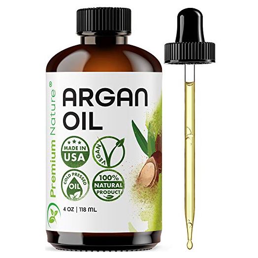 Premium Nature Argan Oil Organic Virgin 100% Pure Cold Pressed Hair Serum