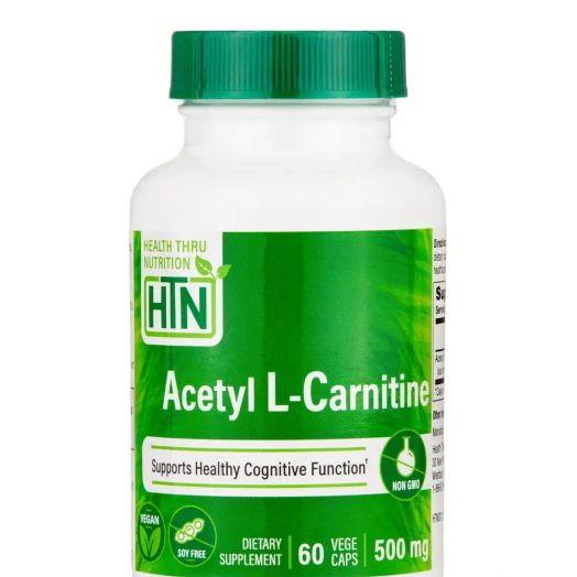 Health Thru Nutrition Acetyl L-Carnitine 500 mg - 60 VegeCaps