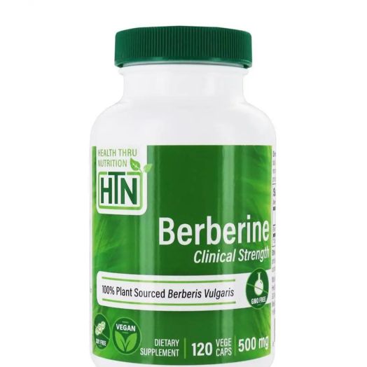 Health Thru Nutrition Berberine HCL 500 mg - 120 VegeCaps