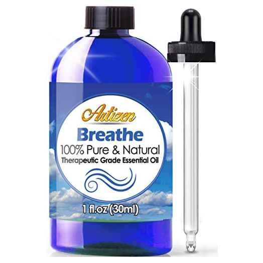 Artizen Breathe Blend Essential Oil (100% Pure & Natural - Undiluted) Therapeutic Grade - Huge 1oz Bottle - Perfect for Aromatherapy, Relaxation, Skin Therapy & More!