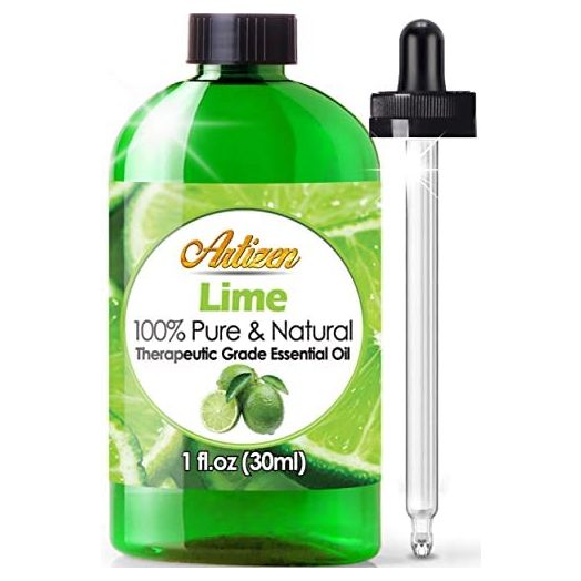 Artizen Lime Essential Oil (100% Pure & Natural - Undiluted) Therapeutic Grade - Huge 1oz Bottle - Perfect for Aromatherapy, Relaxation, Skin Therapy & More!