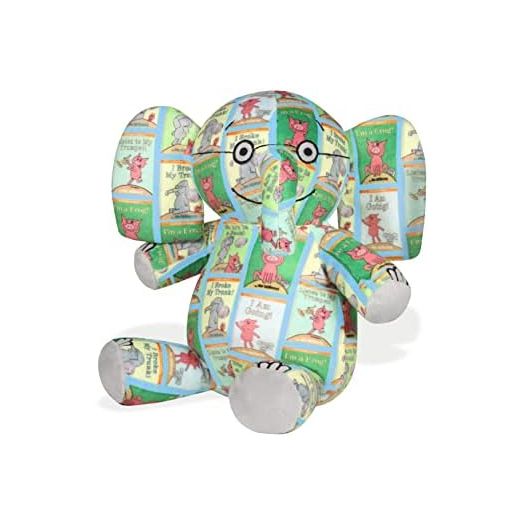 YOTTOY Mo Willems Collection | Elephant Anniversary Soft Stuffed Animal Plush Toy –9.5”