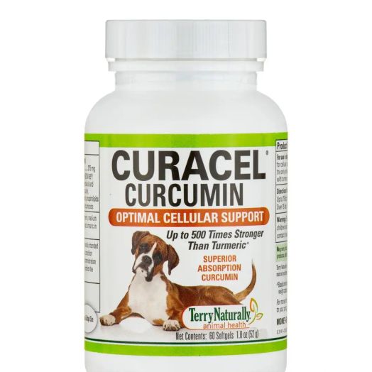 Terry Naturally Animal Health Curacel Curcumin - 60 Softgels