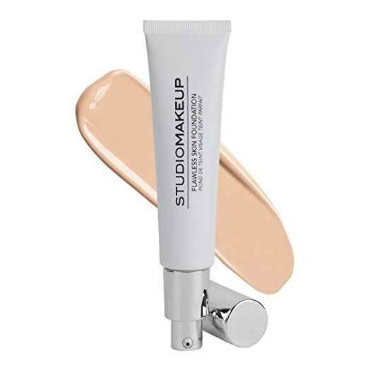 STUDIOMAKEUP Flawless Skin Foundation w/ Hyaluronic Acid for Hydrating Skin (Oat Shade) – Radiant, Hydrating Foundation for Mature Skin – Light Foundation Makeup for Natural Look – Suitable For All Skin Types