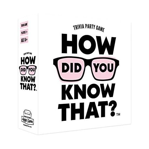 Hygge Games How did You Know That – Trivia Party Game, White