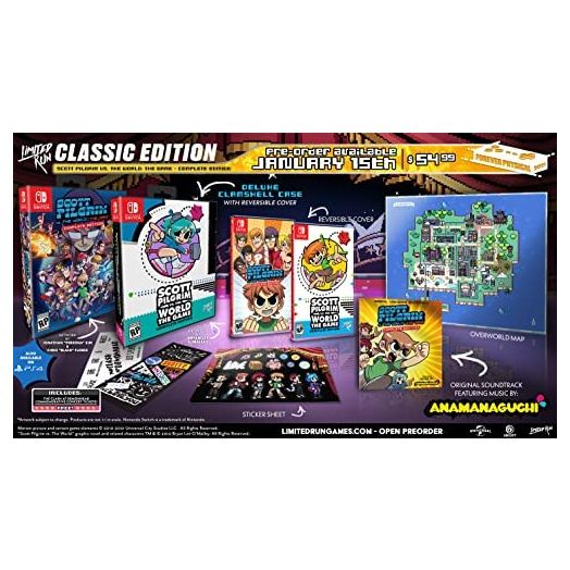 Scott Pilgrim vs. The World Classic Edition (Nintendo Switch)