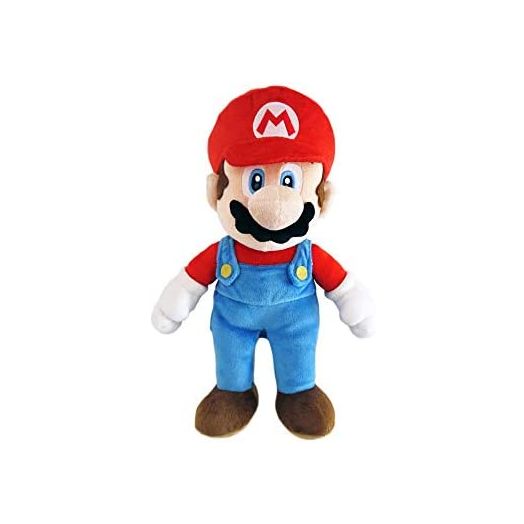 Little Buddy Super Mario All Star Collection 1414 Mario Stuffed Plush, Multicolored, 9.5"