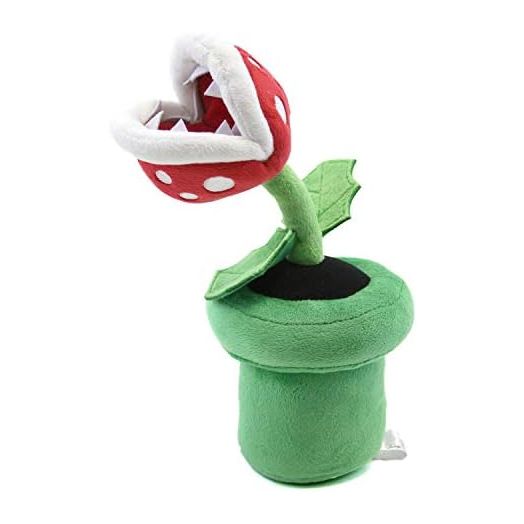 Little Buddy Super Mario All Star Collection 1594 Piranha Plant Stuffed Plush, 9", 156 months to 180 months