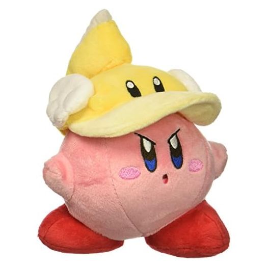 Little Buddy 1678 Kirby Adventure All Star - Cutter Kirby 2 Plush, 6", Multi-Colored