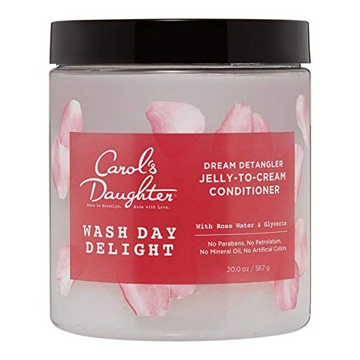 Carol's Daughter Detangling Jelly-to-Cream Conditioner With Glycerin and Rose Water, Moisturizing Conditioner
