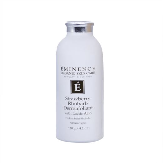 Eminence Organic Skin Care Strawberry Rhubarb Dermafoliant, 4.2 Oz
