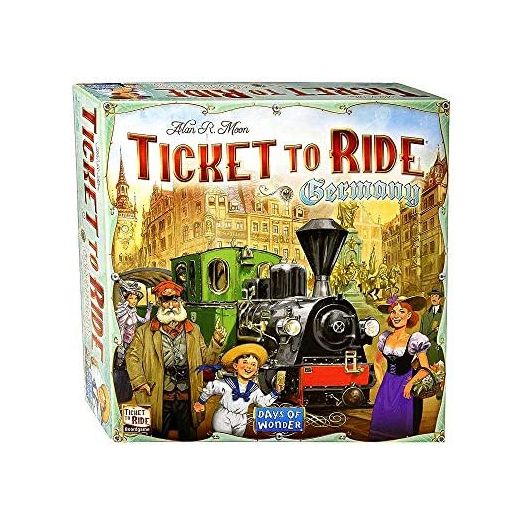 Days of Wonder Ticket to Ride Germany Board Game, Board Game