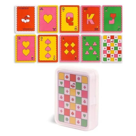 ban.do Game On! Waterproof Playing Cards, Standard 52 Deck of Cards, Waterproof Cards with Storage Case