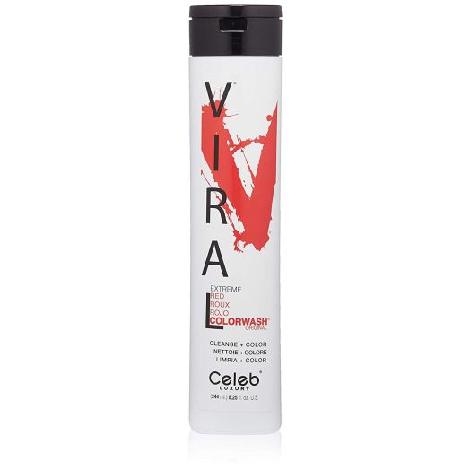 Celeb Luxury Viral Colorwash Extreme Red 8.25 oz, PACK OF 3