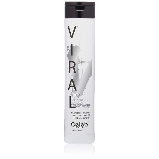 Celeb Luxury Viral Colorwash Extreme Silver 8.25 oz, PACK OF 2