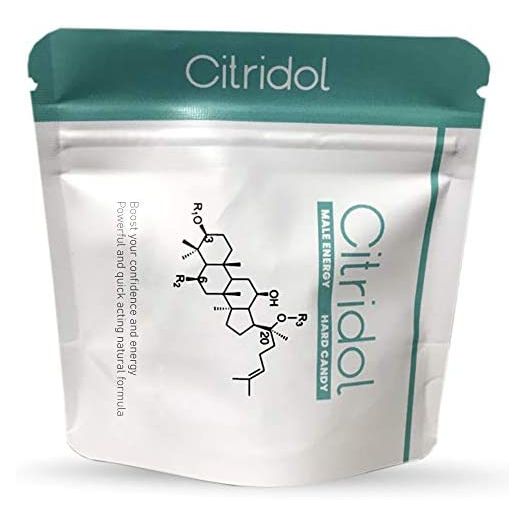 Citridol Maximum Energy Lozenges - Hard Candy - Fast Acting Amplifier for Strength - Pack of 15