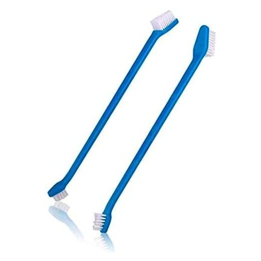 LovinPup Dog Toothbrush Set Professional Dog and Cat Grooming Toothbrush Double Sided for Large and Small Teeth