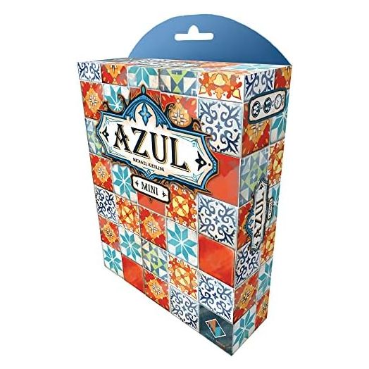 Azul Mini Board Game - Portable Tile-Placement Fun, Strategy Game for Kids and Adults, Ages 8+, 2-4 Players, 30-45 Minute Playtime, Made by Plan B Games