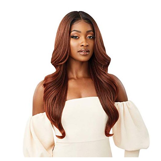 Outre melted Hairline Lace Front Wig Frontal Effect Hairline HD Transparent Lace SERAPHINE (1B)