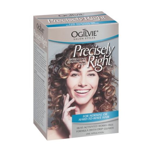 Ogilvie Salon Styles Professional Conditioning Perm For Normal Or Hard-to-Wave Hair Precisely Right 1 Ct Box