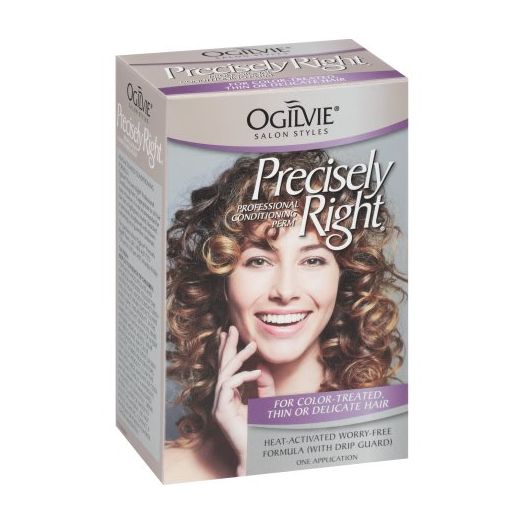 Ogilvie Salon Styles Professional Conditioning Perm For Color-Treated Thin Or Delicate Hair Precisely Right 1 Ct Box