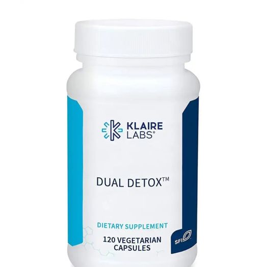 Klaire Labs Dual Detox - 120 Vegetarian Capsules