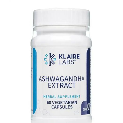 Klaire Labs Ashwagandha Extract - 60 Vegetarian Capsules