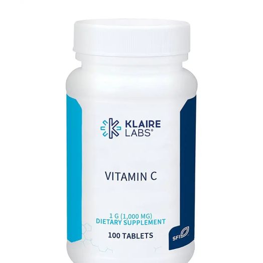 Klaire Labs Vitamin C 1,000 mg - 100 Tablets
