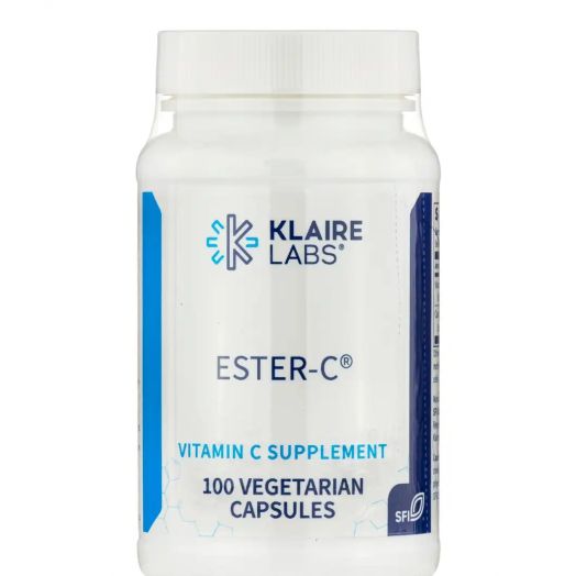 Klaire Labs Ester-C - 100 Vegetarian Capsules