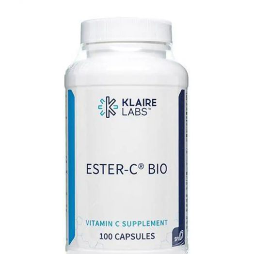 Klaire Labs Ester-C Bio - 100 Vegetarian Capsules