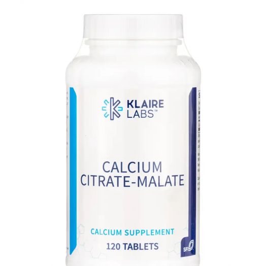 Klaire Labs Calcium Citrate-Malate - 120 Tablets