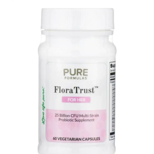 PureFormulas FloraTrust For Her - 60 Vegetarian Capsules