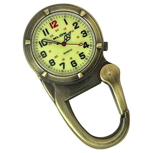 Clip-On Glow-in-The-Dark Watch