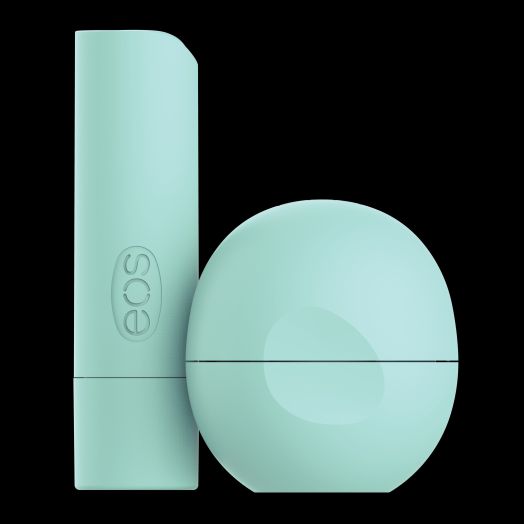eos 100% Natural & Organic Lip Balm Stick & Sphere - Sweet Mint | 0.39 oz | 2 count (Packaging May Vary)