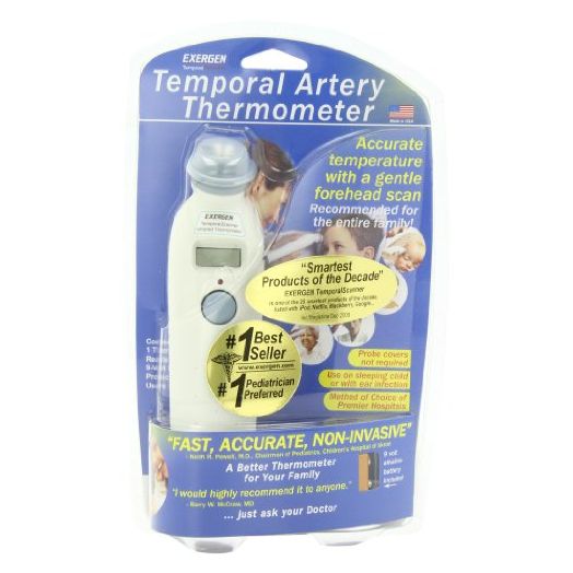 Exergen Thermometer, Temporal Scanner 1 Thermometer