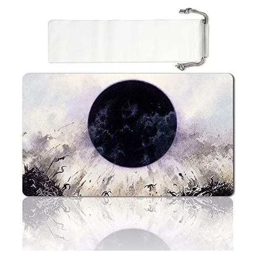 Board Game TCG Playmat Table Mats Games Size 60X35 cm Mousepad Compatible for MTG CCG RPG Trading Card Game (Damnation-xintu)