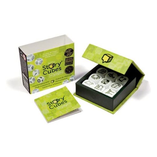 Zygomatic Rory's Story Cubes Creativity Hub The Voyages, 80 x 75 x 30 mm (RSC03)