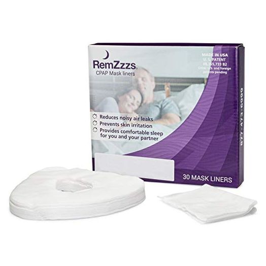 RemZzzs Full Face Cpap Mask Liners (K3-FL) - Reduce Noisy Air Leaks and Painful Blisters - Cpap Supplies and Accessories - Compatible with Resmed Respironics DeVilbiss