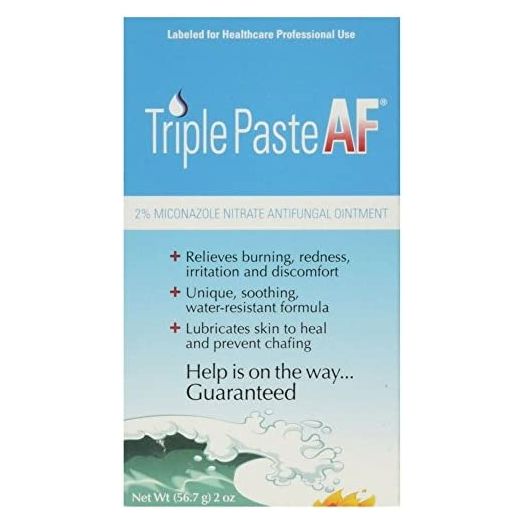 Triple Paste AF Antifungal Nitrate Medicated Ointment 2 oz (Pack of 2)